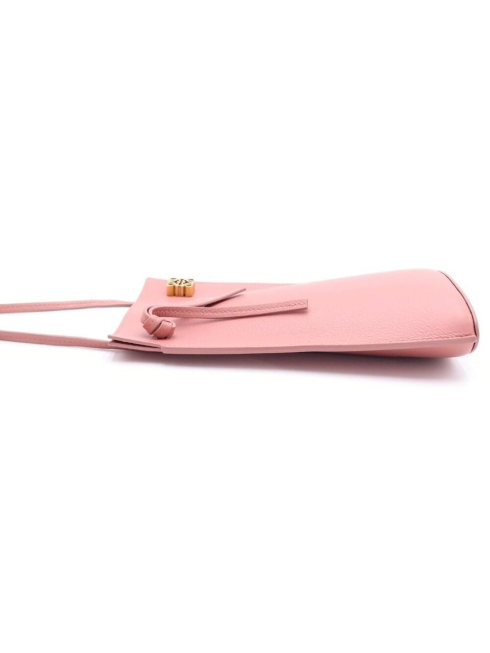 Loewe Dice Pocket Leather Shoulder Bag Pink - Picture 3 of 7
